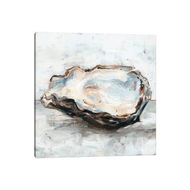 Sand Stable Oyster Study II by Ethan Harper Wrapped Canvas